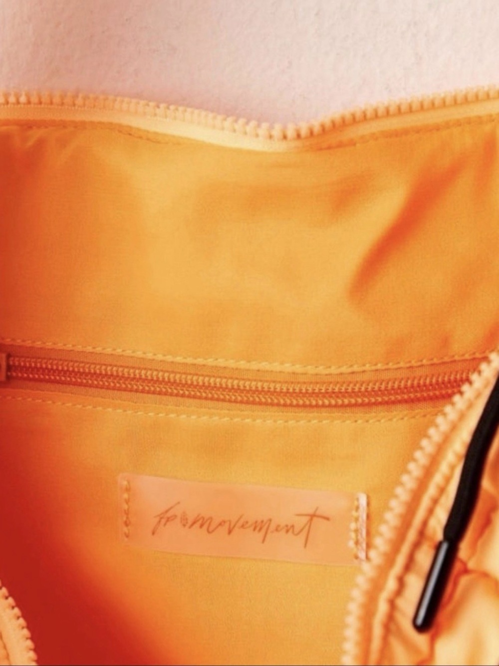 Free People Quilted Golden Yellow Shoulder Bag - Women's Tote - Picture 4 of 5